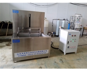 秦皇岛气缸提升的单槽超声波清洗机